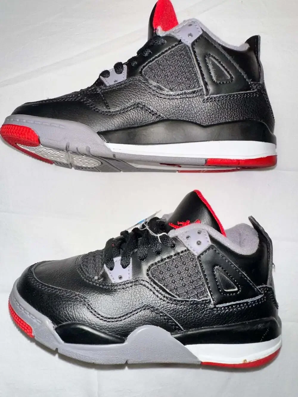 No.68 Air Jordan 4 Retro 'Bred Reimagined' Toddler Size 11C